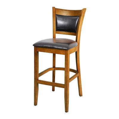 China Modern modern tables and wooden legs chairs set side chair leather and wooden dining chairs for sale