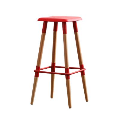 China Commerical industrial furniture modern bar stools chairs umpire chair wooden bar for sale