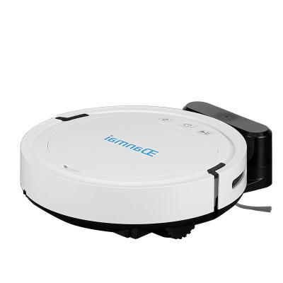 China YiDanMai E019 wet and dry vacuum cleaner factory direct sales vacuum sweeping robot 2500Pa suction outdoor cleaning robot for sale