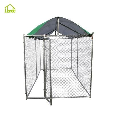 China Large Metal Running Dog Cage Pet Playland Breathable Customizable Outdoor Safe Dog Park Heavy Duty Dog Kennel for sale