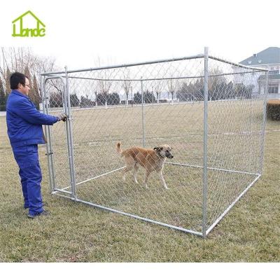 China Large Breathable Warm Cheap Steel Dog Kennel With One Door for sale