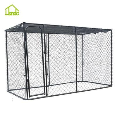 China 4'x4'x6 Popular Dog Kennel Chain Link Cage Breathable Animal Dog Cage for sale