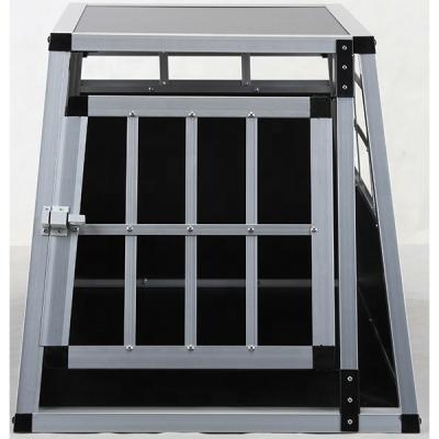 China Breathable Aluminum Pet Vehicle Transport Cage For Small Animal for sale