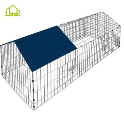 China Breathable Easy To Move Galvanized Small Chicken Cage / Mini Chicken Cage Run for sale