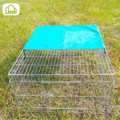 China Breathable Wholesale Hot Dipped Galvanized Wire Rabbit Fence Chicken Cage for sale