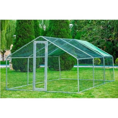 China Breathable Large Chicken Run Single Walk In Chicken Cage for sale