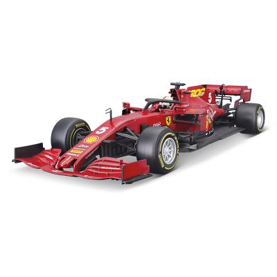 China Toy Decoration 1/18 Toy Burago Diecast Car Model Scale Ferrari F1 Formula Racing Car Diecast Children's Alloy Model Car for sale