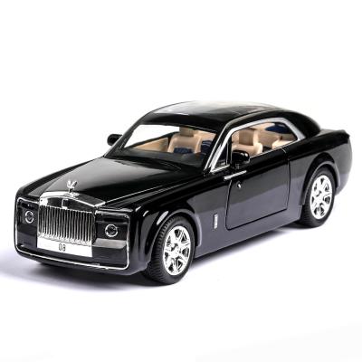 China 1:24 Diecast Toy Vehicle Diecast Toy With Sweptail Healthy And Light Alloy Car Children'S Toy Car Open Door Decoration Roll-Royce Model for sale