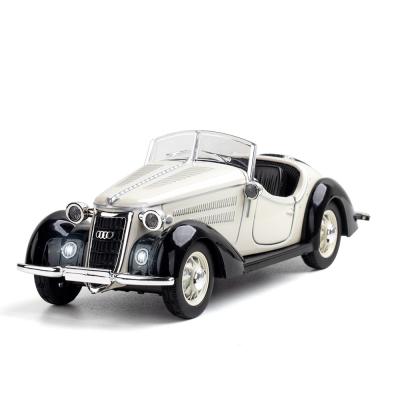 China Toy China High Quality Car 1:32 Roadster Diecast Zinc Alloy Metal Diecast Model 1936-1938 Car Audi Wanderer W25K Car Roadster Metal Model for sale