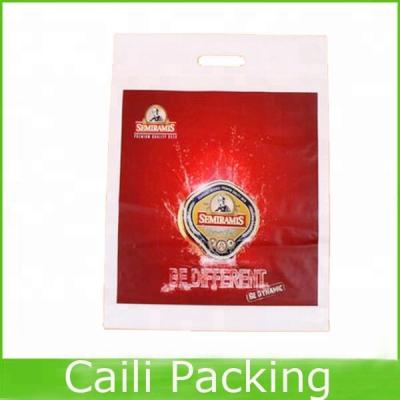 China Recyclable Printed Shopping White Material Die Cut Sachet for sale