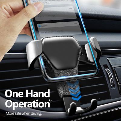 China Adjustable Universal Non-slip Flange Clip Mount Air Grip Phone Holder Car Cell Phone Holder For iPhone 13 For All Phones for sale