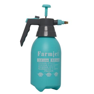 China Plastic Garden Pressure Water Sprayers Garden Spray Tool Garden Use With Adjustable Brass Nozzle for sale