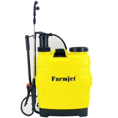 China Manual agriculture sprayer16L 20L knapsack hand sprayer PE plastics work knapsack sprayer for sale