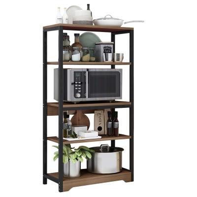 China New Type Portable Density Board Shelving Storage Kitchen Bargain Price Shelf for sale