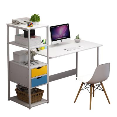 China Good Quality Density Portable Hot Selling Wooden Board Home Office Metal Computer Table for sale