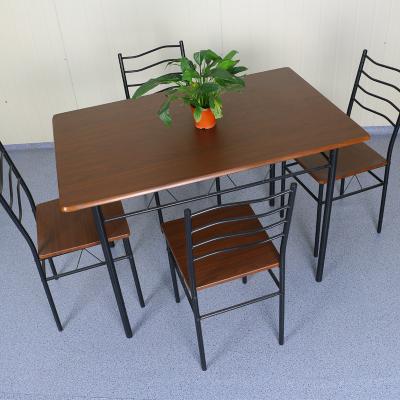 China Convertible Home Furniture Square Dining Table Set 4 Chairs for sale