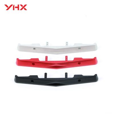 China YHX Hobby YHX 1:24 Rc Crawler Cars Upgrade Part Aluminum Rear Bumper With Tow Hook For Axial SCX24 90081 for sale