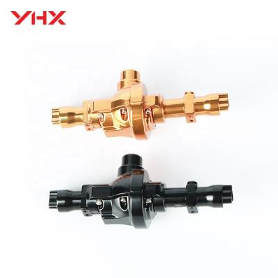 China Bridge shell1/10 Scale Rc Accessories Scx10 Axles Chassis Rc Car Parts Upgrade To RC Model Gold RC Car for sale