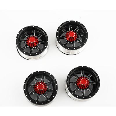 China RC Hobby 1/10 Scale RC Crawler Car Aluminum Alloy 1.9 Inch Wheel Hub Edges For SCX10- TRX-4 TRX-6 D110 D90 TRX-4 Model for sale