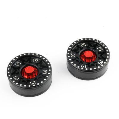 China RC Hobby 1/10 Scale RC Crawler Car Aluminum Alloy Wheels1.9 Inch M-Shaped Wheel Hub Edges For SCX10- TRX-4 TRX-6 Model D110 D90 TRX-4 for sale