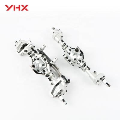 China RC Front And Rear Axle Set One Piece YHX Rc Model 1/10 Crawler For Scx10 axial II for sale