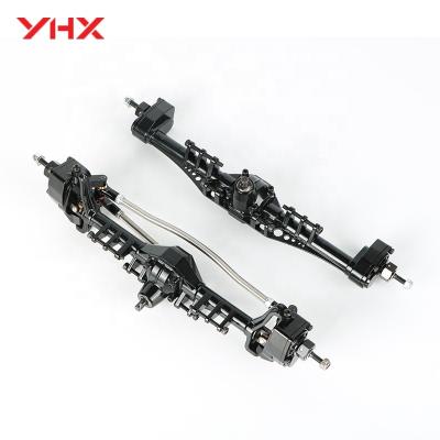 China RC Model Rc Crawler CNC 1/10 Scale Front And Axle Set For Axial Scx Portal High Lift Rear 10 II for sale