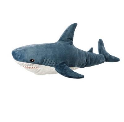 China BLAHAJ Pillow Plush Pillow BLAHAJ Custom Big Size Shark Stuffed Plush Soft Toy 100cm Custom Baby Hungry Animal Stuffed Toy for sale