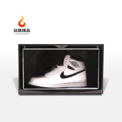 China Transparent Clear Sustainable Shoe Storage Plastic Shoe Box Storage for sale