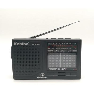 China High sensitive factory mw fm switch band direct portable radio with usb tf slot for sale