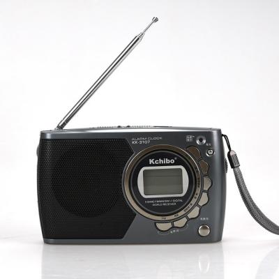 China Fm mw Switch Radio Yes Screen FM/MW/SW 9 Band Kchibo Radio With Digital Display LCD for sale