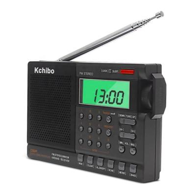 China 2019 Newest Kchibo Digital Display Air Band Receiver PORTABLE World Band Portable Radio for sale