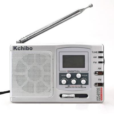 China 360Â ° Wholesale Antenna FM/MW/SW 10 Band Digital Portable Radio for sale