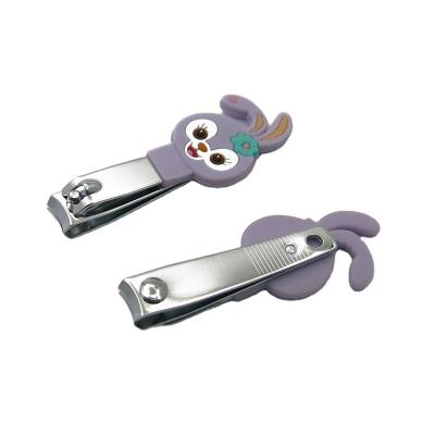 China Wholesale Professional Cute Carbon Steel Cartoon Sharp Finger Nail Clippers for sale