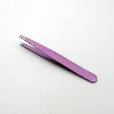 China High Quality STAINLESS STEEL Eyebrow Tweezers Logo Customized Stainless Steel Eyebrow for sale