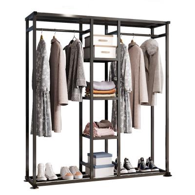 China Convertible Entryway Coat Rack with Hall Shoe Bench Home Storage and Organizer with 5 Tier Freestanding Shelf Clothes Stands Racks with Hook for sale