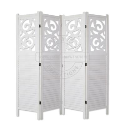 China CLASSIC 3 Panels Hall Divider Modern Screens Divider Wood Partition For Living Room Room Divider Wood for sale