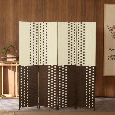 China Eco - Friendly Cheap Decorative Folding Screen Factory Fiber Room Dividers for sale