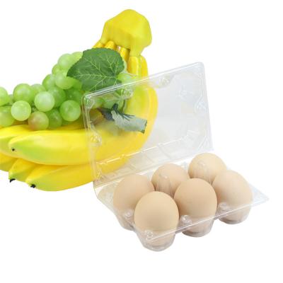 China Wholesale Stylish Clear Blister PET Plastic Egg Tray Packaging Box Plastic Container For Storage for sale