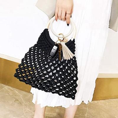 China Wholesale PU Leather Chain Bracelet Tassel Key Chain Bracelet Big O Disc Leather Key Ring Key Chain Bracelet Daily Life for sale