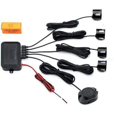 China Universal Car Parking Assist Regimen Parking Aid Car Sensor Parking Aid With 4 Sensors And Buzzers for sale