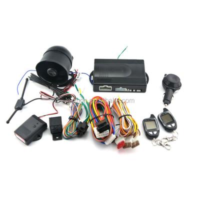 China High Quality Two Way Car Anti-Hijacking Car Alarm System With Remote Engine Start for sale