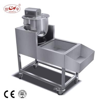 China Hot Selling Commercial Automatic Snacks Factory Chuangyu Products Gas Popcorn Machine With Stainless Steel for sale