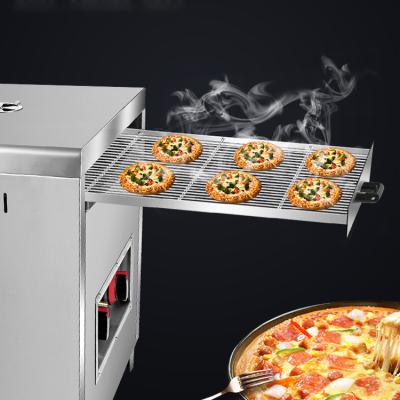 China Outdoor Low Price Portable Commercial Use 6 Filter Door Gas Pizza Oven for sale