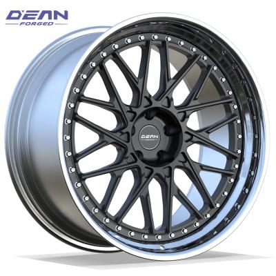 China Drive Wheel DEAN DB017 Customize 2 Piece Forged Wheels Deep Plate 6061-T6 Forged 18 To 24 Inch Aluminum For RS6 Cars Passenger Car Wheels for sale