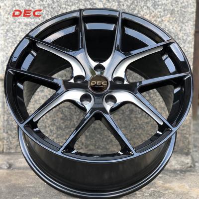 China New Design ALLOY 18 Inch Flow Shape Car Refitting Wheels 5x100 5x105 5x108 5x112 5x114.3 5x120 Lightweight Refitting Wheels for sale