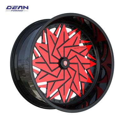 China Drive Wheel #H001 DEAN Forged Custom Wheels 20 22 24 26 Inch 6061-T6 Off Road Wheel 6x139.7 5x130 5x150 6x135 6x120 6x114.3 for sale