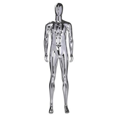 China Other fashion full body chrome gold silver mirror male clear plastic mannequin for sale for sale