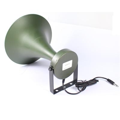 China 150dB PORTABLE Loudspeaker S02 Hunting Loud Speaker 50W With Long Horn Visitor Speaker Neodymium Magnet for sale