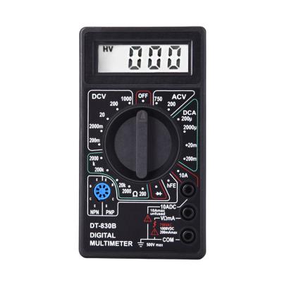 China DT-830B Digital LCD Multimeter Ammeter Meter OHM DVM Dt-830b for sale