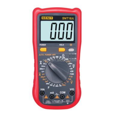 China Digital Multimeter 1999 Counts Electric Meters SNT18A SNT18A for sale